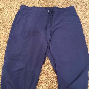 Xl greys anatomy navy blue pants.